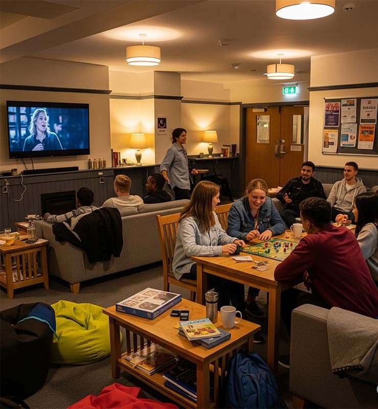 campus hall
